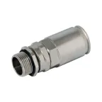 Муфта труба-коробка D-25мм с уплотнением кабеля IP68 М32х1.5 D-15 - 21мм