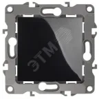                  Выключатель, 10АХ-250В, Эра12, чёрный,12-1101-06
               