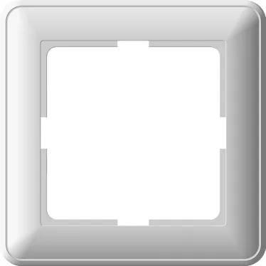 W59 Рамка 1 пост матовый хром