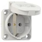                  Розетка встраиваемая с/з 16A/250V/1P+N+E/IP54
               