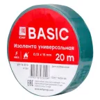                  Изолента класс В (общего применения) 0.13х15мм 20м зеленая Simple
               