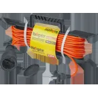 Удлинитель силовой NPE-F-30-X-2x0.75 на рамке б/з 30м ПВС 2х0,75 1300 Вт IP44