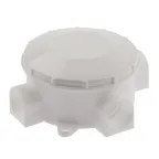                  Коробка распаячнаяKOR-70-35-3-w открытой установки трехрожковая белая IP42
               