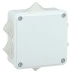                  Коробка расп. КМ для о/п 100х100х45мм IP44 6 вв. белая
               