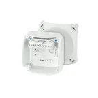 Коробка клеммная 5 положений до 6мм2 104х104х70 IP66/67 серая стойкая к УФ