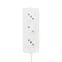 Удлинитель PROconnect STANDARD 3 гнезда, 1.5 м, 2х0.75 мм, б/з, белый
