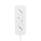                  Удлинитель PROconnect STANDARD 3 гнезда, 1.5 м, 2х0.75 мм, б/з, белый
               