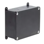                  Коробка индустриальная 120х95х52 мм, IP68 с гладкими стенками, черная
               