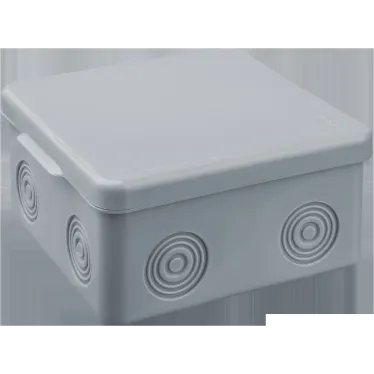 Коробка NSS-DB-100-100-50-GR распаячная открытого монтажа без мембран 100х100х50