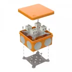                  Коробка огнестойкая для о/п двухкомпонентная 60-0300-FR2.5-8 Е15-Е120 100х100х50
               