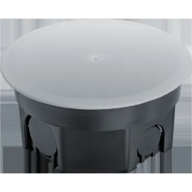 Коробка NSS-DB-SW-100-50-BL распаячная скрытого монтажа с завинчивающейся крышкой черная d100х50
