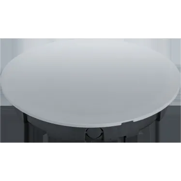 Коробка NSS-DB-SW-93-15-BL распаячная скрытого монтажа для твердых стен с крышкой черная d93х15