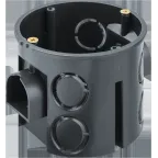 Коробка NSS-IB-SW-68-60-BL установочная углубленная со стыковочными узлами черная d68х60