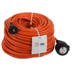                  Удлинитель силовой UPx-1-2x1.5-50m-IP44 в бухте б/з 50м 1 гн ПВС 2х1.5 UPx-1-2x1.5-50m-IP44
               