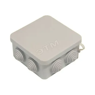 Коробка распр 100х100х50мм IP55 инд
