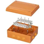                  Коробка пластиковая FS с кабельными вводами иклеммниками,IP55,240х190х90мм, 12р, 450V,32A,10мм.кв
               