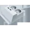 Удлинитель бытовой с заземлением 2 USB, подставка для телефона, 1,5м