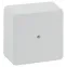 Коробка распаячнаяBS-W-100-100-50 без клеммы 100х100х50мм белая IP40