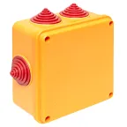                  Коробка огнестойкая E90 100х100х50мм, с клеммником 6 полюсов 1,5-6 мм2 IP55 EKF
               
