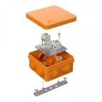 Коробка огнестойкая для о/п 40-0210-FR1.5-4-П Е15-Е120 с термопредохранителем 80х80х40