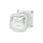 Коробка клеммная 104х104х70 мембраны 5-пол. 0.75-4 кв.мм серая РР IP66