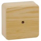                  Коробка распаячнаяBS-P-75-75-28 без клеммы 75х75х28мм сосна IP40
               