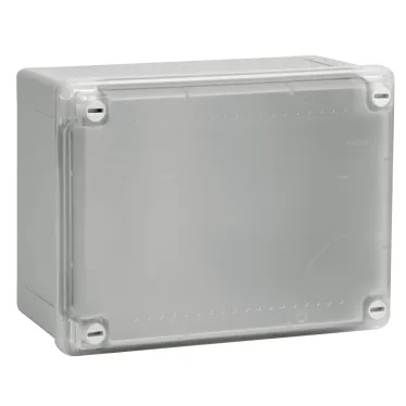 Коробка распределительная с гладкими стенками прозрачная IP56 190х140х70мм