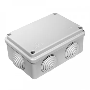 Коробка распаячная для о/п безгалогенная (HF) 120х80х50 (64шт/кор) (аналог 67051)