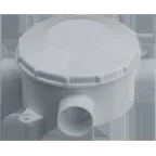 Коробка NSS-DB-70-35-WH распаячная открытого монтажа трехрожковая белая d70x35