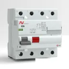 Устройство защитного отключения DV 4P 25А/500мА (AC) AVERES