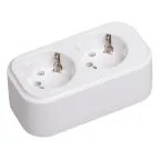                  Колодка K02 2 места 2P+PE 16A CLASSIC
               