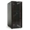 Шкаф напольный 19-дюймовый 27U 1388x600х800 мм (ВхШхГ) передняя стеклянная дверь со стальными перфорированными боковинами задняя дверь сплошная ручка с замком крыша нового типа цвет черный (RAL 9004) (разобранный)