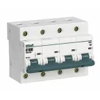                  Выключатель автоматический четырехполюсный 63А D ВА-201 10кА
               