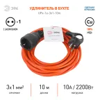                  Удлинитель силовой UFx-1e-3x1-30m на рамке с заземлением 1 розетка 30м ПВС 3х1мм2
               