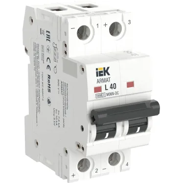 ARMAT Автоматический выключатель M06N-DC 2P L 40А