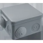 Коробка NSS-DB-80-80-50-7-GR распаячная открытого монтажа