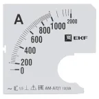                  Шкала сменная для A721 1000/5А-1,5 PROxima
               