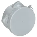 Коробка распределительная КМ для о/п D-65х40мм IP54 4 вв (7035) GENERICA