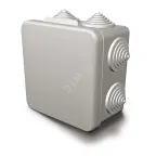                  Коробка уравнивания потенциалов 100х100х55, IP54, открытой проводки, серый
               