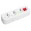 Колодка K03B 3 места 2P+PE 16A CLASSIC