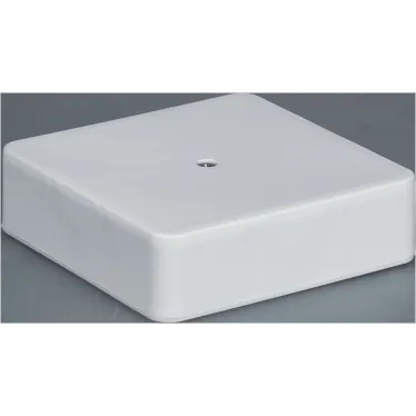 Коробка NSS-DB-75-75-25-4-WH распаячная открытого монтажа для кабель-канала 75х75х25