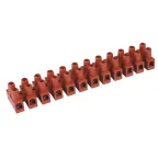 Клеммник 12П 150 градусов 450V 57A 10мм.кв фибергласс