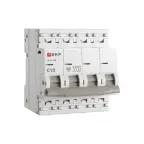                  Автоматический выключатель ВА 47-63N 4P 10А (C) 6кА PROXIMA
               