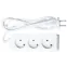 Удлинитель Navigator 61 308 NPE-S-03-150-X-2x1 без заземления 3 гн. 1.5м 16А ПВС 2х1.00