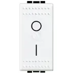 LivingLight Выключатель двухполюсный 16AX белый