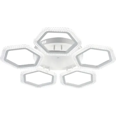 Светильник потолочный светодиодный Rivoli Nancy 6111-101 100 Вт LED 2800К - 6200К модерн с пультом
