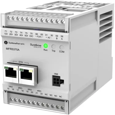 РЕЛЕ MFR530 MODBUS-RTU + MODBUS-TCP 0.2-5A ТТ ?10.5ММ 80-270В AC/DC