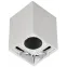 LIGHTING Светильник 4112 накладной потолочный под лампу GU10 белый/хром пластик IEK