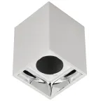                  LIGHTING Светильник 4112 накладной потолочный под лампу GU10 белый/хром пластик IEK
               