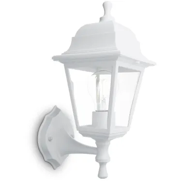 НБУ 04-60-001 60W 230V E27 340*190мм белый, вверх/вниз, 4-х гранник